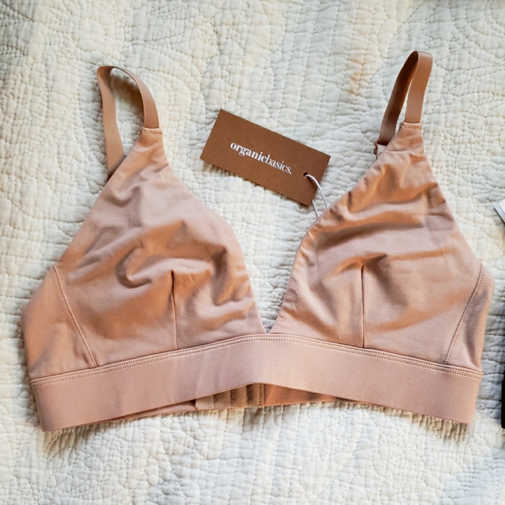 95% cotton bralette